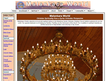 Tablet Screenshot of malankaraworld.com